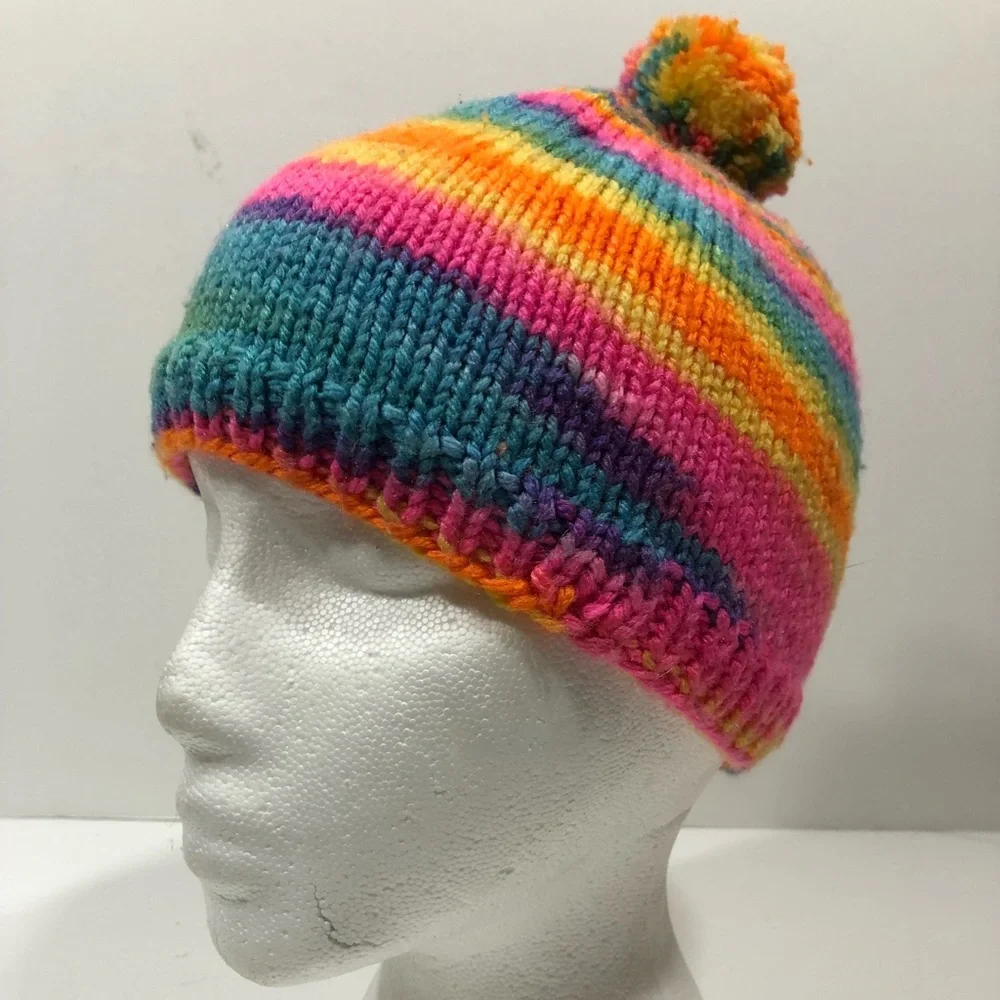 Child/Teen Knit Pom Cap